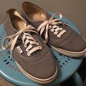 Gray Vans Off the Wall Shoes Men’s 5.5 Women’s 7